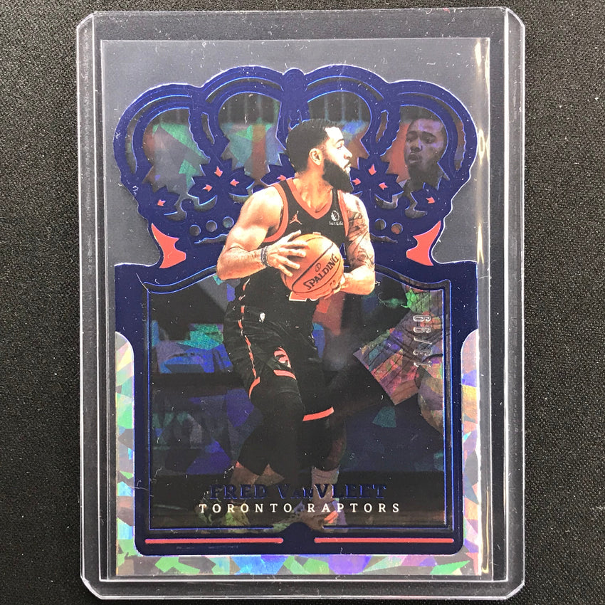 2021-22 Crown Royale Fred Vanvleet Crystal Blue 13/99