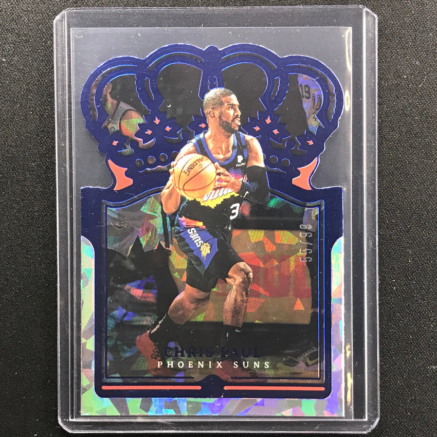 2021-22 Crown Royale Chris Paul Crystal Blue 55/99