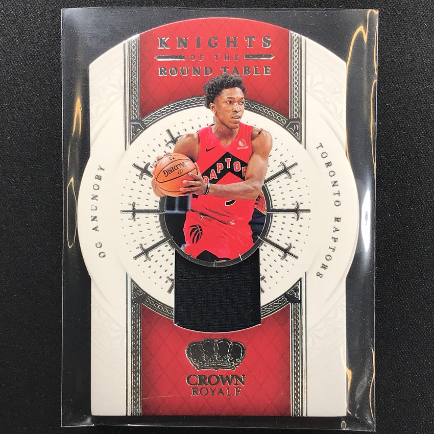 2021-22 Crown Royale Og Anunoby Knights Of The Round Table Jersey No Oga A