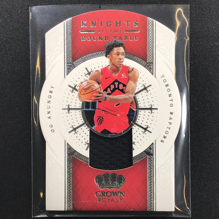 2021-22 Crown Royale Og Anunoby Knights Of The Round Table Jersey No Oga B