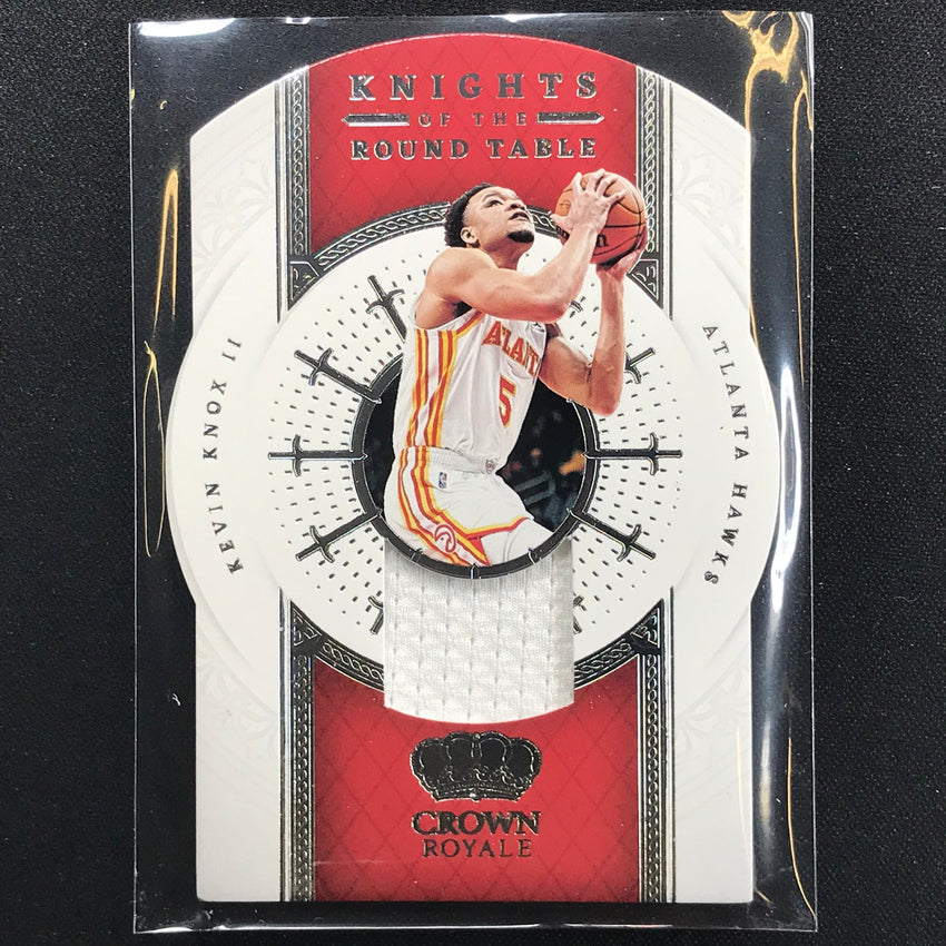 2021-22 Crown Royale Kevin Knox Ii Knights Of The Round Table Jersey No Knx A