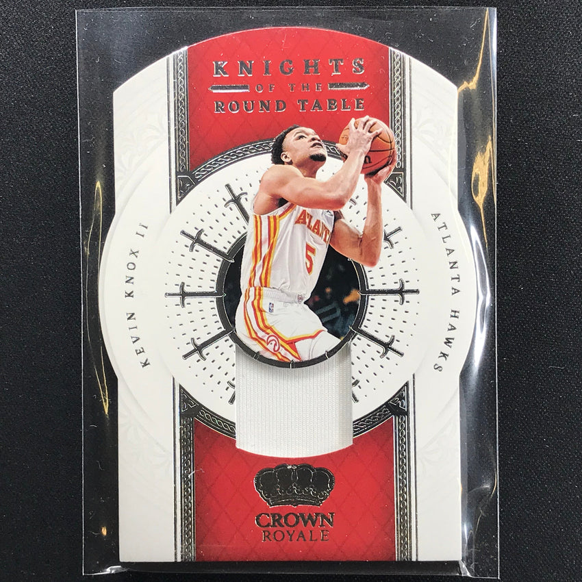 2021-22 Crown Royale Kevin Knox Ii Knights Of The Round Table Jersey No Knx C
