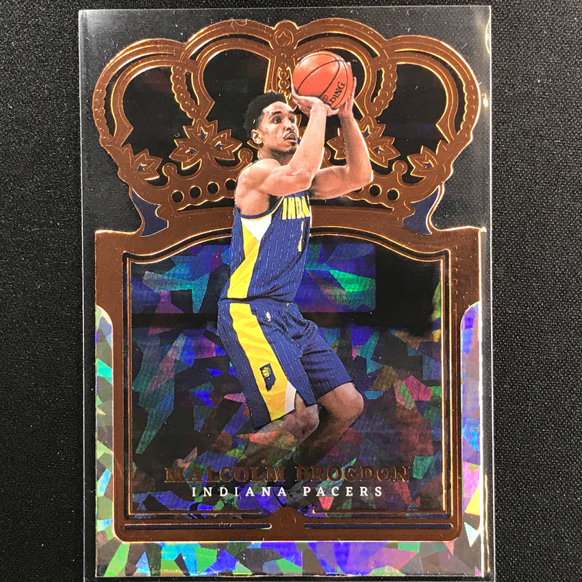 2021-22 Crown Royale MALCOLM BROGDON Crystal Bronze #2