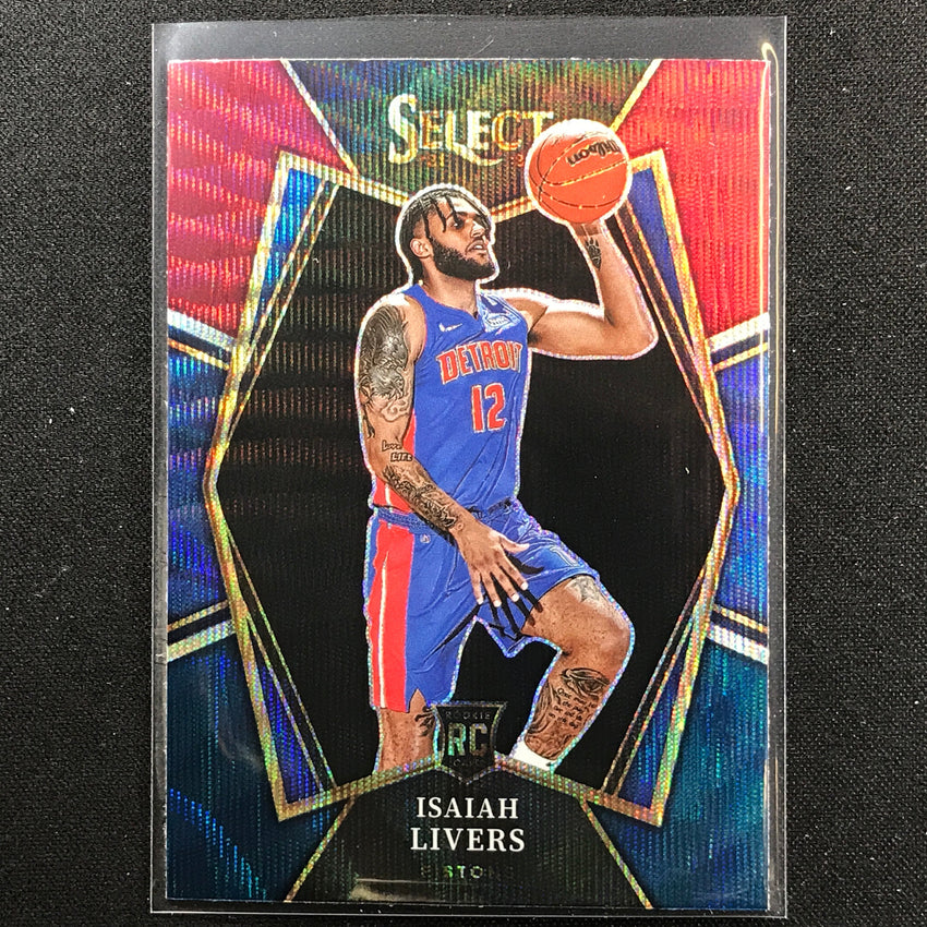 2021-22 Select ISAIAH LIVERS Premier Level Rookie Tri-Color #160