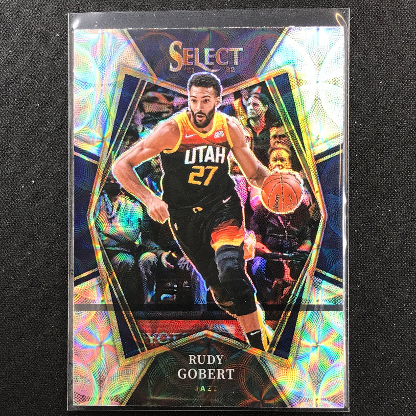 2021-22 Select RUDY GOBERT Premier Level Scope #179