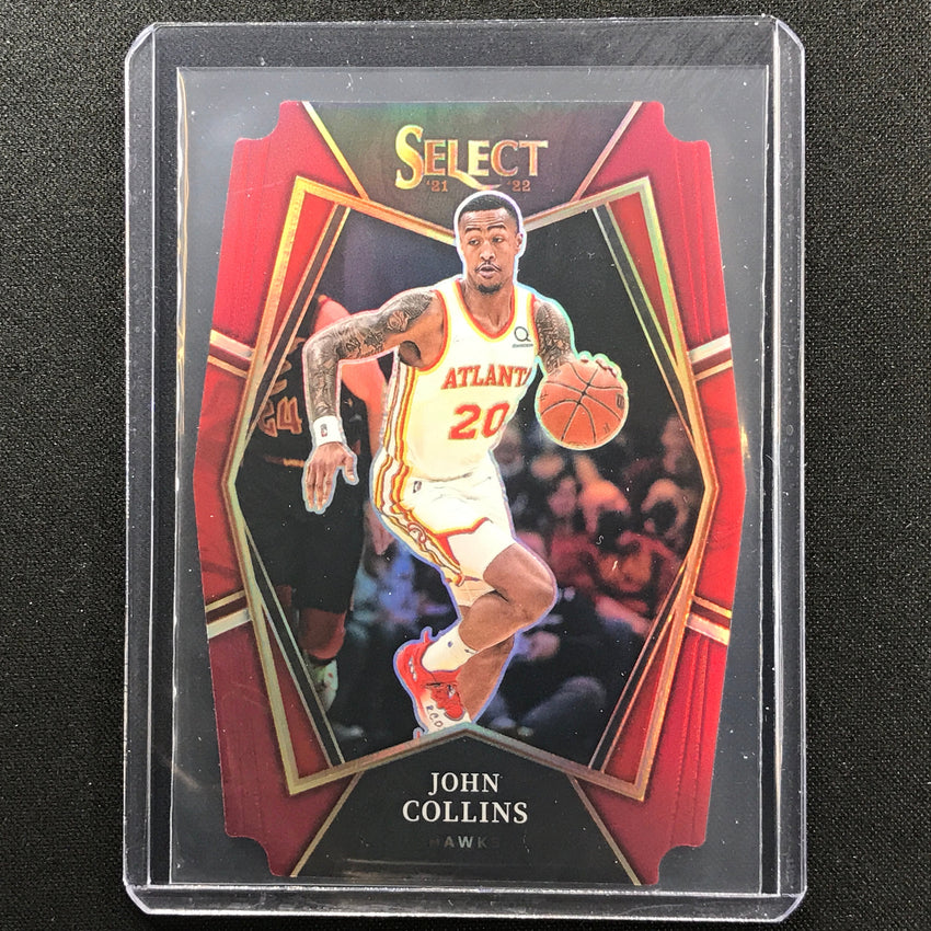 2021-22 Select John Collins Premier Level Maroon Die-cut 64/175