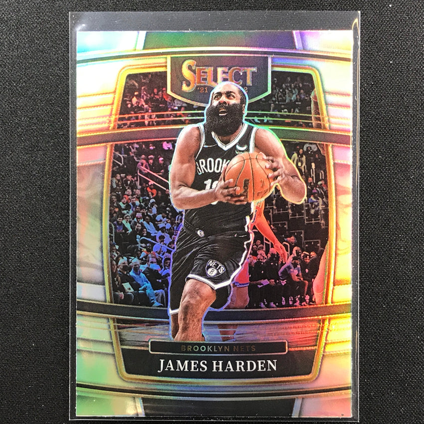 2021-22 Select JAMES HARDEN Concourse Silver Prizm #47