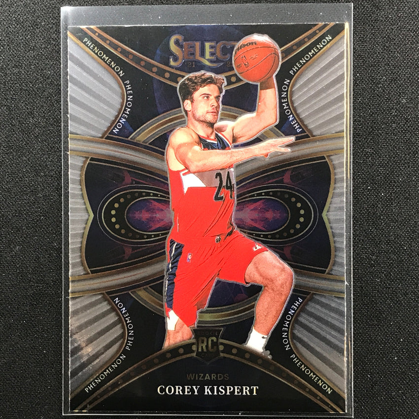 2021-22 Select Corey Kispert Phenomenon Rookie Base No 12