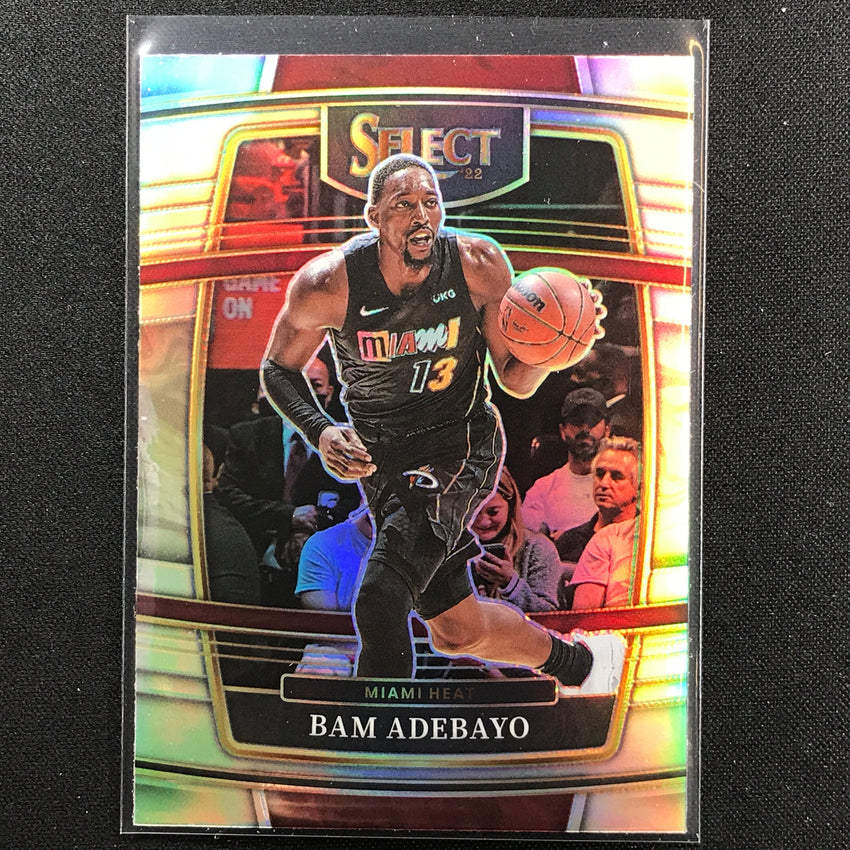 2021-22 Select BAM ADEBAYO Concourse Silver Prizm #59