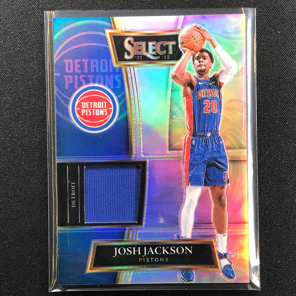 2021-22 Select Josh Jackson Swatches Jersey Silver No Jjk B – Cherry ...