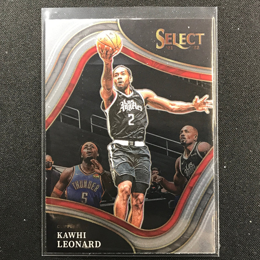 2021-22 Select KAWHI LEONARD Courtside Base #217