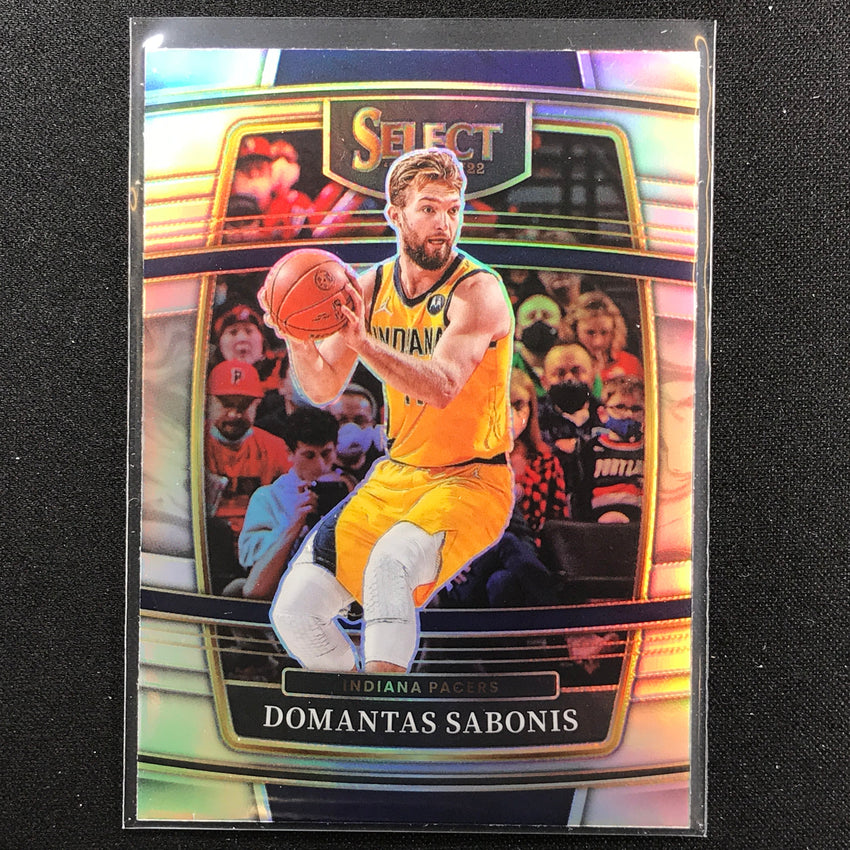 2021-22 Select DOMANTAS SABONIS Concourse Silver Prizm #73