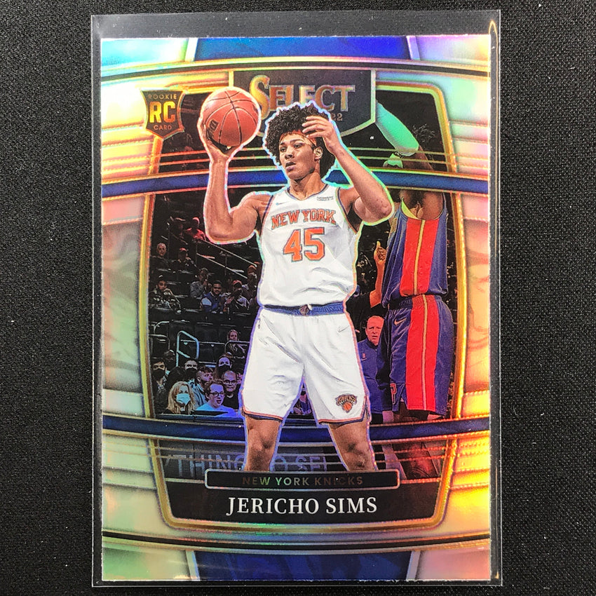 2021-22 Select JERICHO SIMS Concourse Rookie Silver Prizm #87