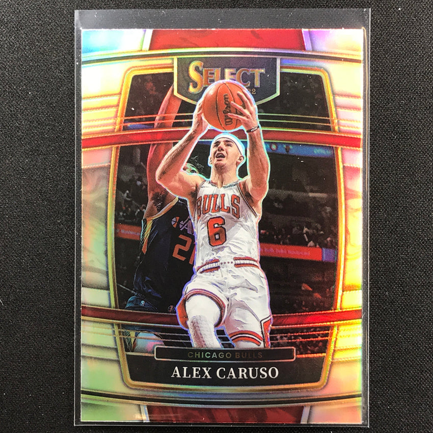 2021-22 Select ALEX CARUSO Concourse Silver Prizm #9