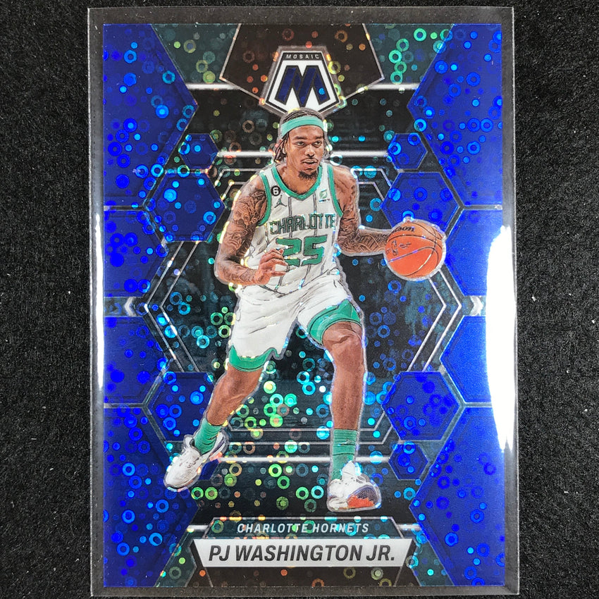 2022-23 Mosaic PJ WASHINGTON JR. Fast Break Blue Disco 62/85 #121