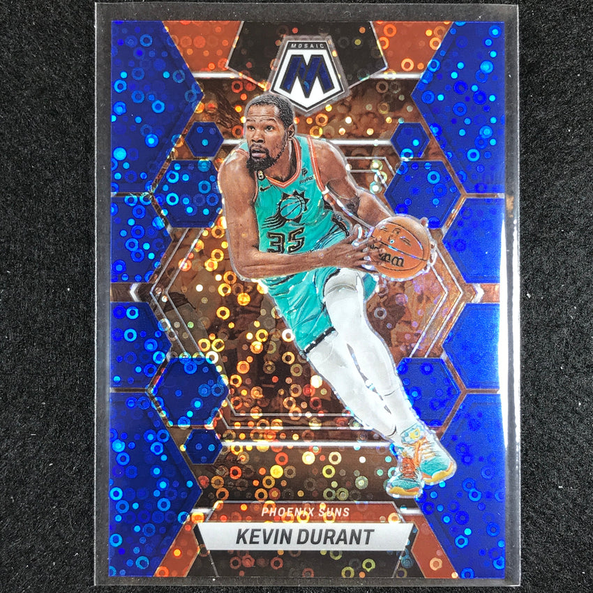 2022-23 Mosaic KEVIN DURANT Fast Break Blue Disco 23/85 #126