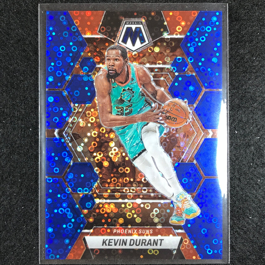 2022-23 Mosaic KEVIN DURANT Fast Break Blue Disco 32/85 #126