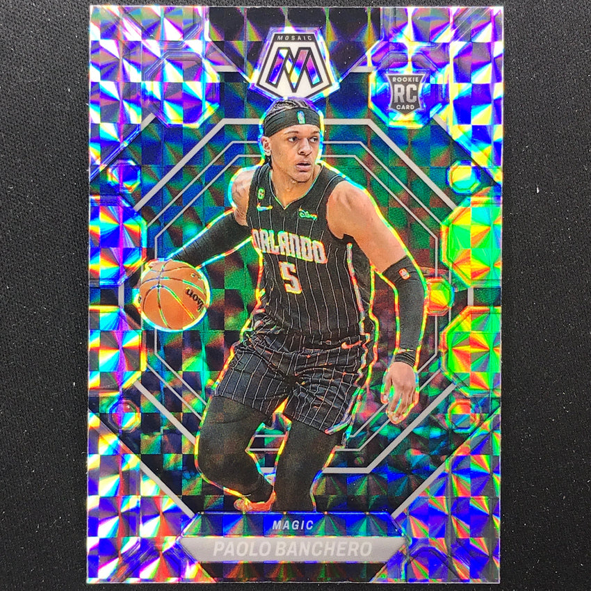 2022-23 Mosaic Paolo Banchero Rookie Mosaic Silver No 231