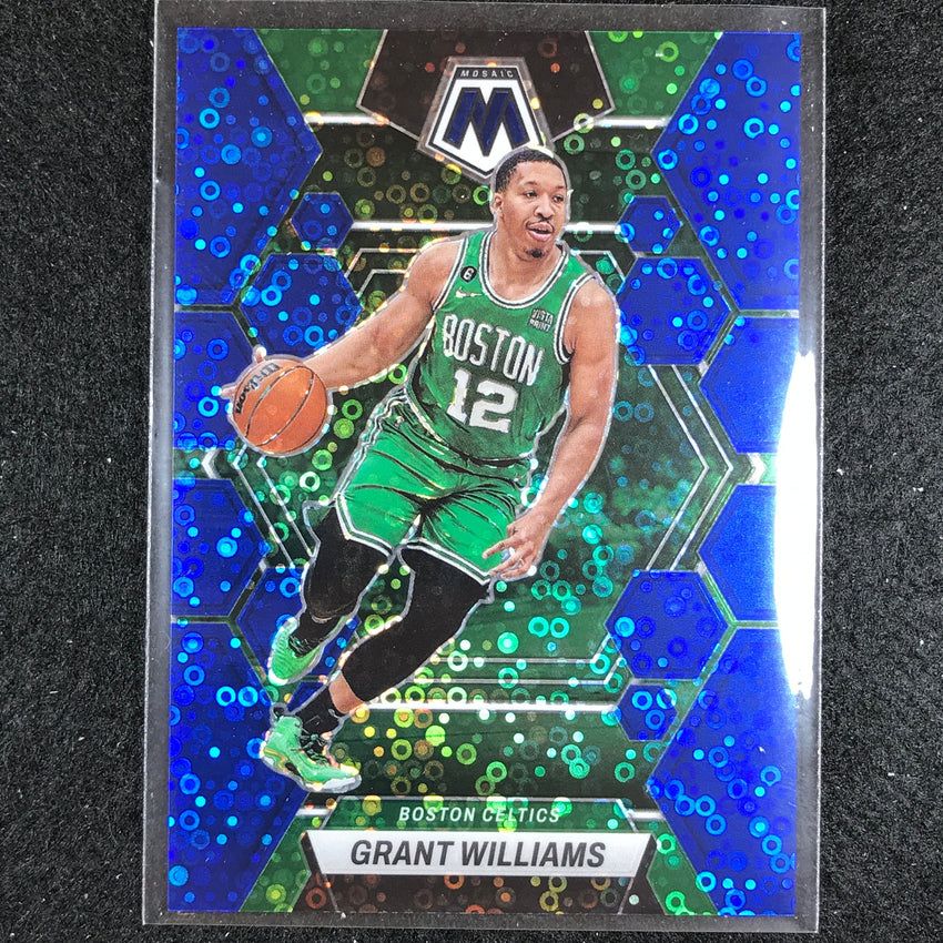 2022-23 Mosaic GRANT WILLIAMS Fast Break Blue Disco 30/85 #128