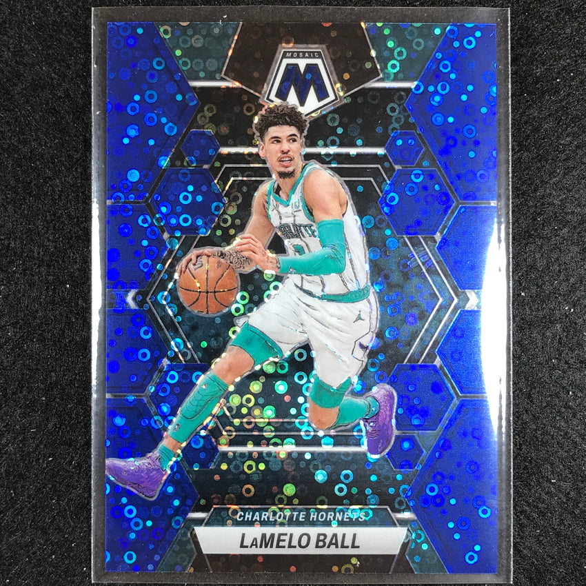 2022-23 Mosaic Lamelo Ball Fast Break Blue Disco 59/85 No 151