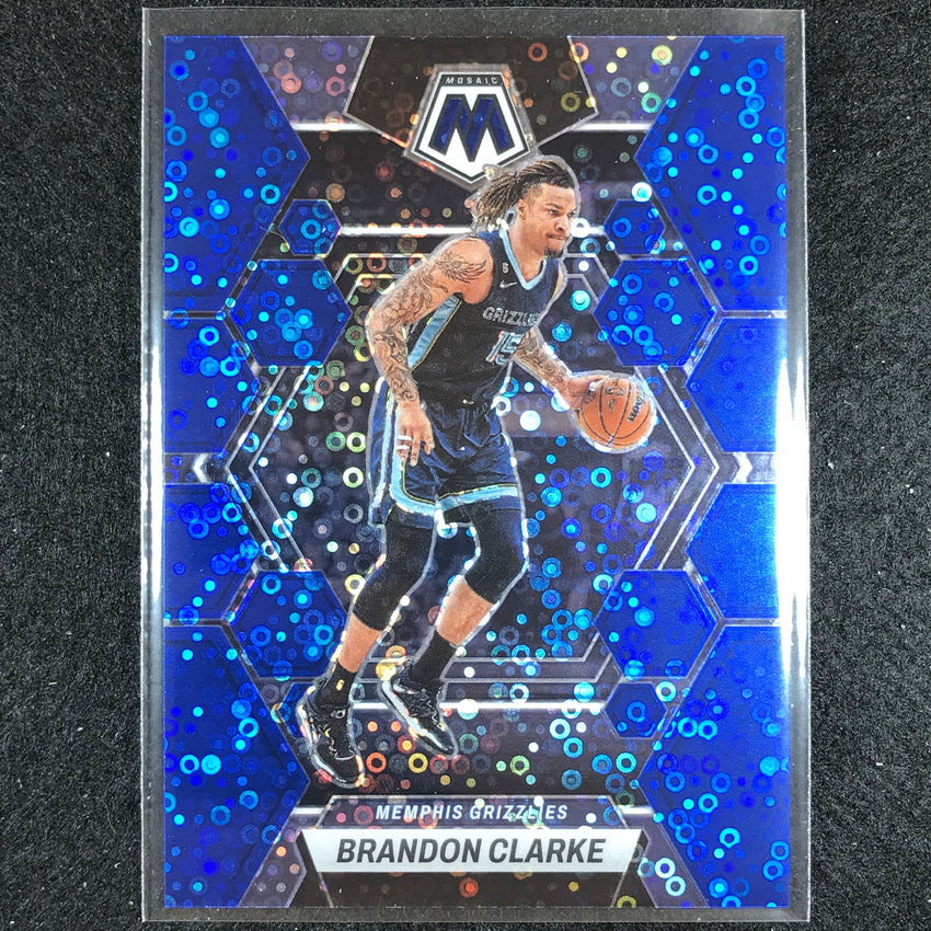 2022-23 Mosaic BRANDON CLARKE Fast Break Blue Disco 35/85 #165