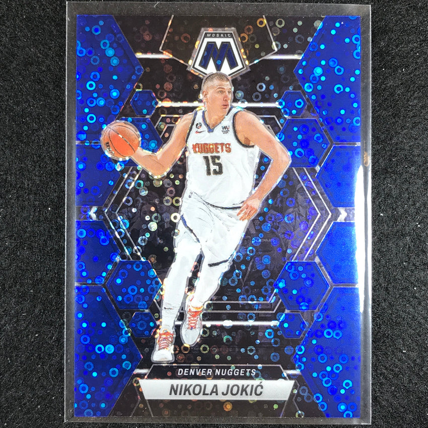 2022-23 Mosaic NIKOLA JOKIC Fast Break Blue Disco 50/85 #168