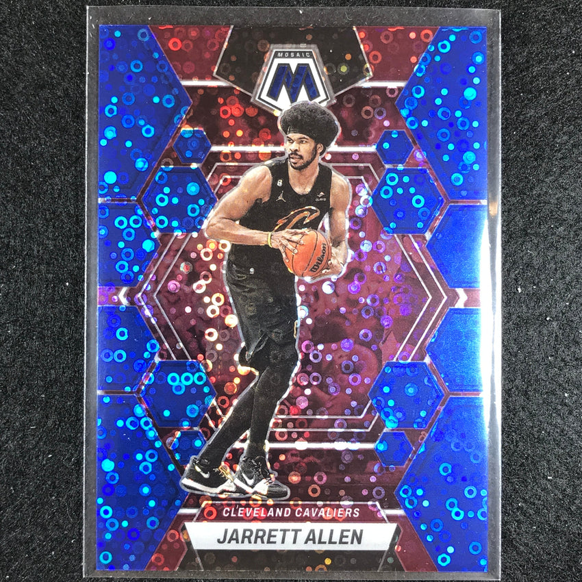 2022-23 Mosaic JARRETT ALLEN Fast Break Blue Disco 44/85 #176