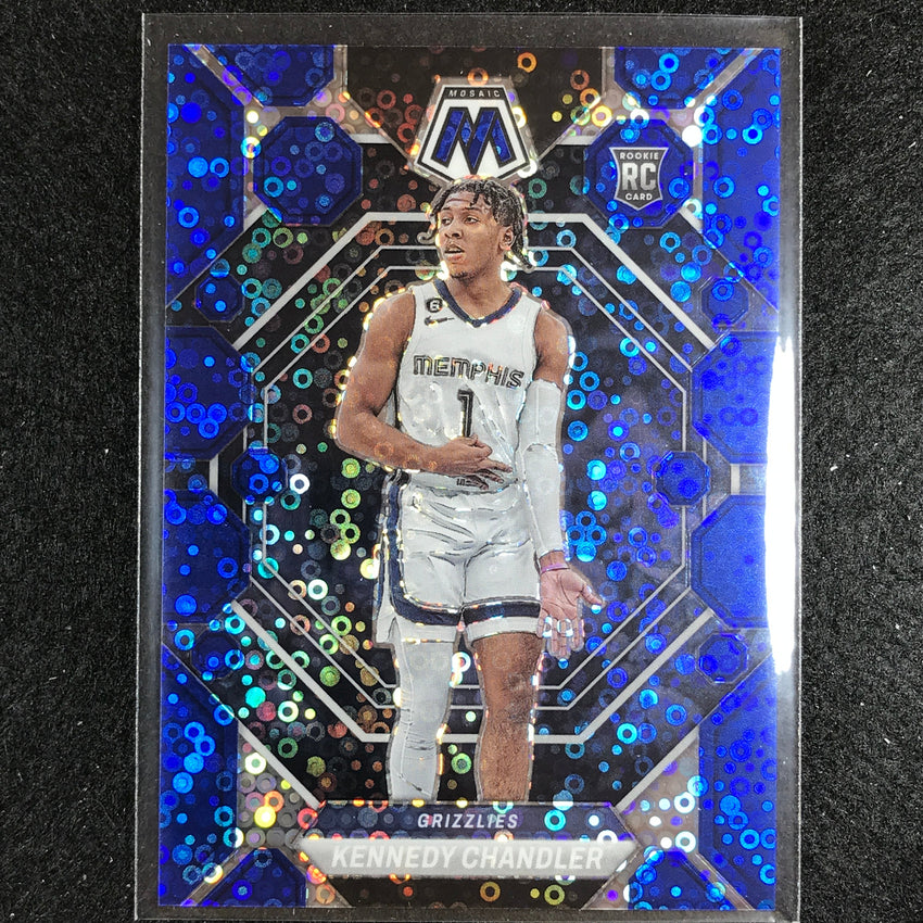2022-23 Mosaic KENNEDY CHANDLER Rookie Fast Break Blue Disco 41/85 #211