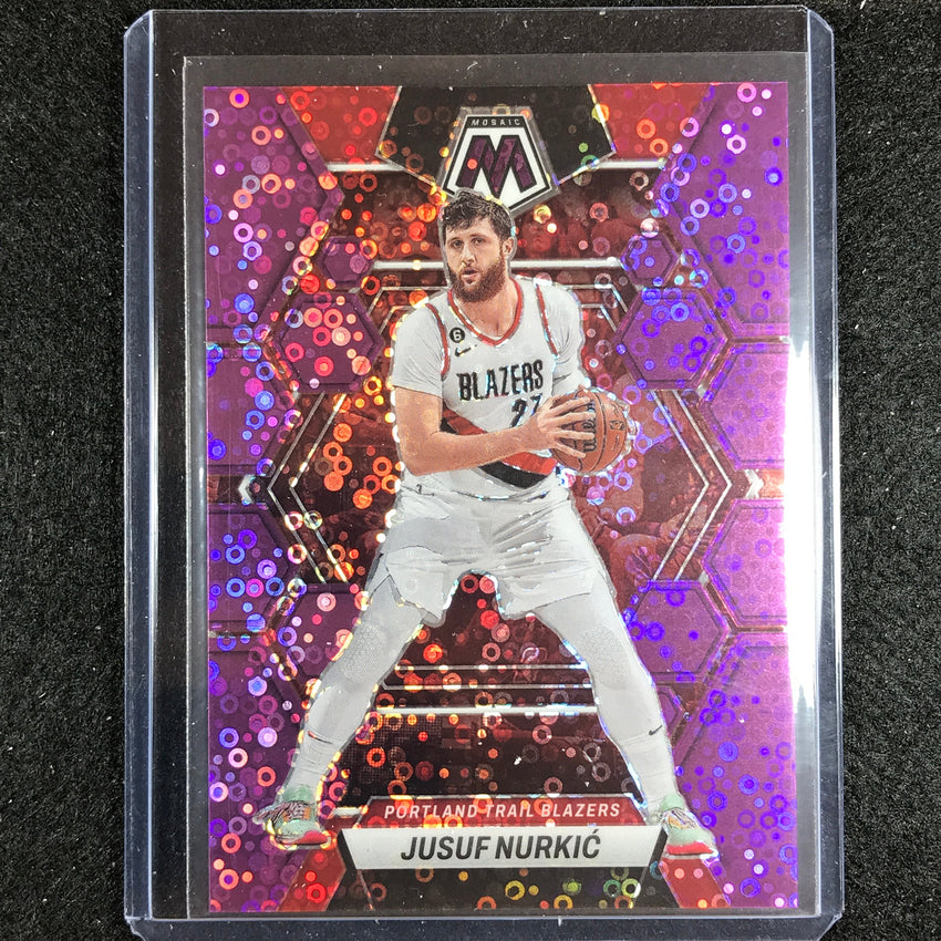 2022-23 Mosaic JUSUF NURKIC Fast Break Purple Disco 25/50 #43