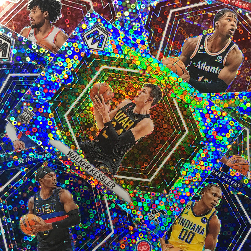 2022-23 Mosaic SHAEDON SHARPE Fast Break Rookie Variation Silver Disco #213