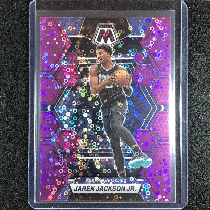 2022-23 Mosaic JAREN JACKSON JR. Fast Break Purple Disco 49/50 #59