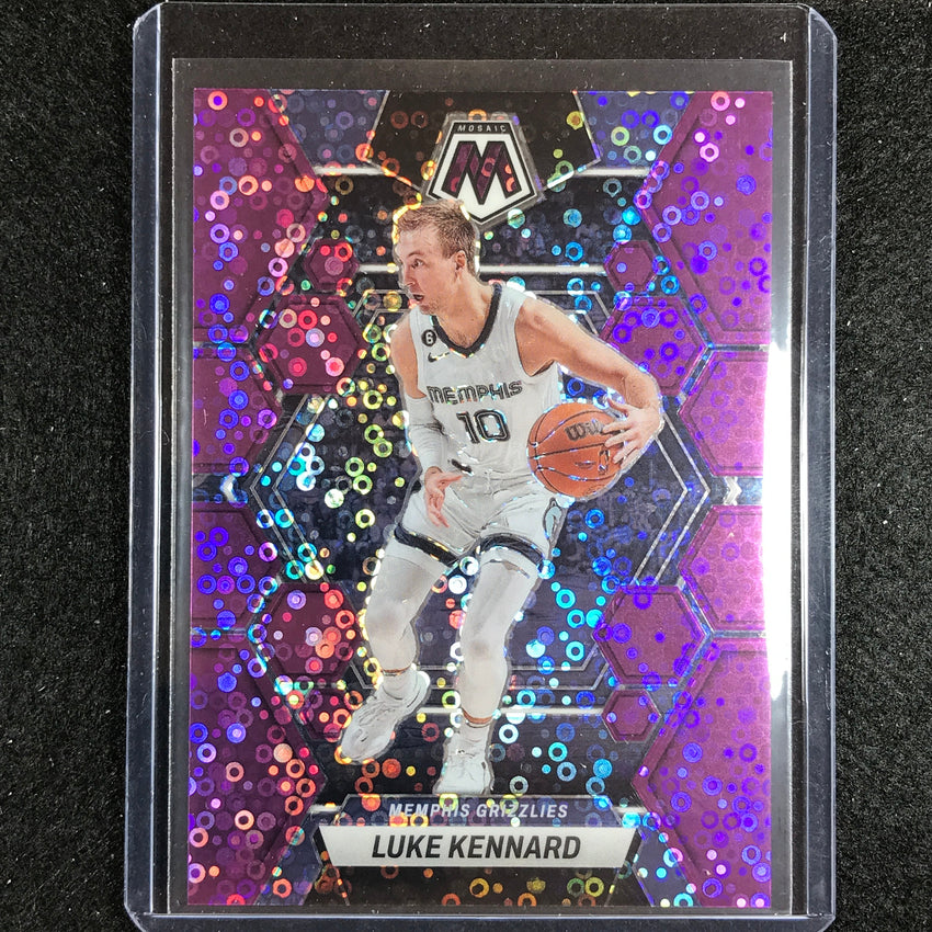 2022-23 Mosaic LUKE KENNARD Fast Break Purple Disco 20/50 #73