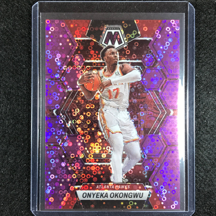 2022-23 Mosaic ONYEKA OKONGWU Fast Break Purple Disco 7/50 #84