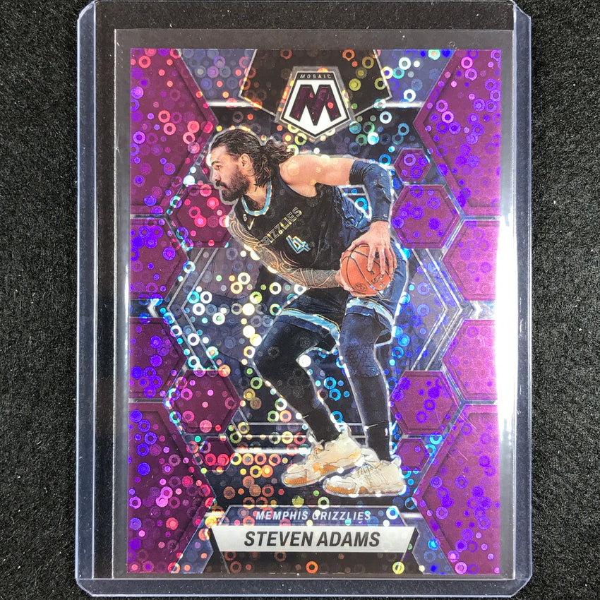 2022-23 Mosaic STEVEN ADAMS Fast Break Purple Disco 32/50 #140