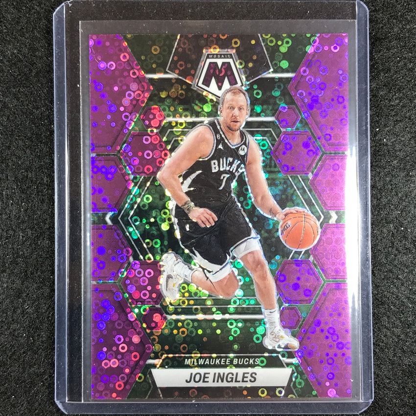 2022-23 Mosaic Joe Ingles Fast Break Purple Disco 11/50 No 171