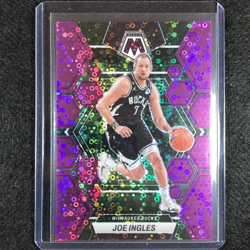 2022-23 Mosaic Joe Ingles Fast Break Purple Disco 34/50 No 171