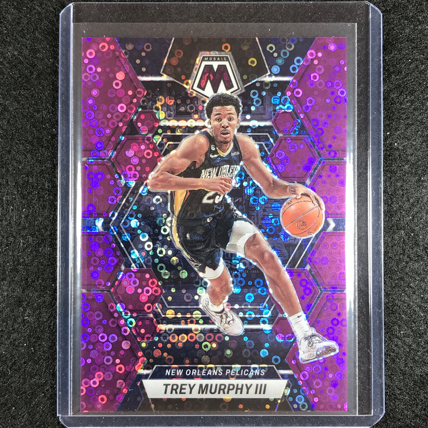 2022-23 Mosaic TREY MURPHY III Fast Break Purple Disco 42/50 #178