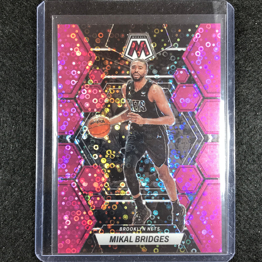 2022-23 Mosaic Mikal Bridges Fast Break Pink Disco 15/20