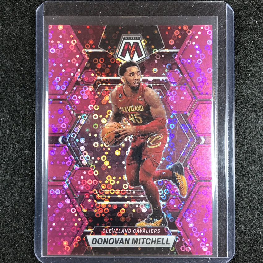 2022-23 Mosaic Donovan Mitchell Fast Break Pink Disco 6/20