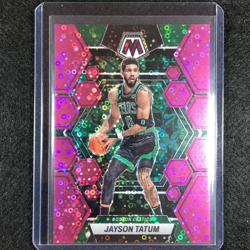 2022-23 Mosaic Jayson Tatum Fast Break Pink Disco 7/20