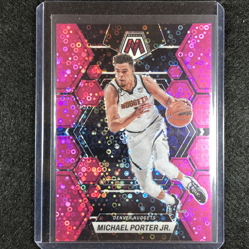 2022-23 Mosaic Michael Porter Jr. Fast Break Pink Disco 20/20