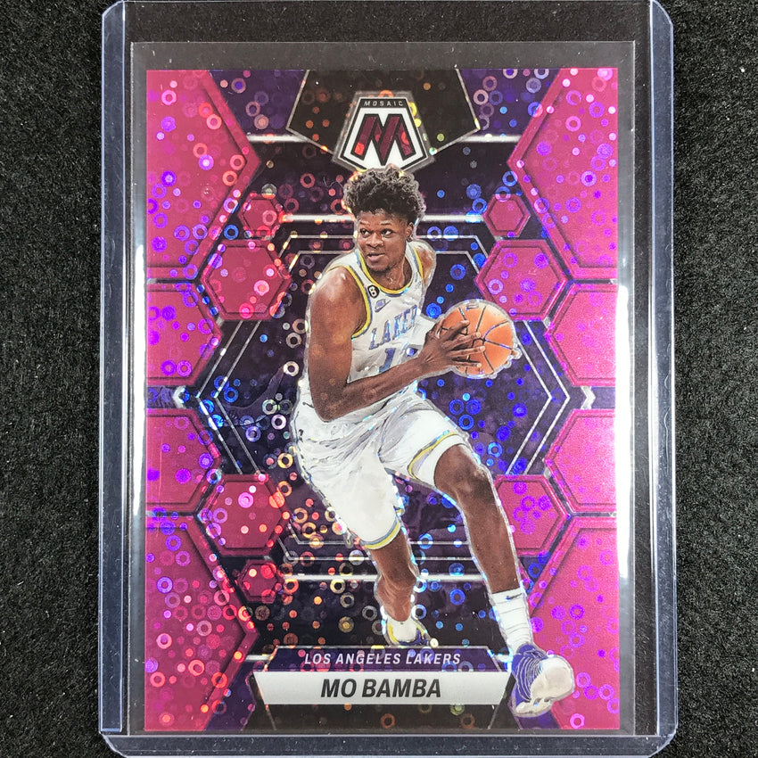 2022-23 Mosaic Mo Bamba Fast Break Pink Disco 4/20