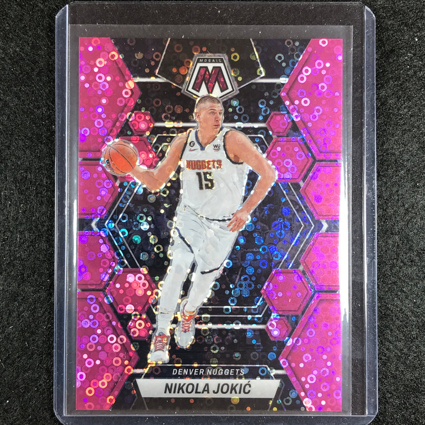 2022-23 Mosaic Nikola Jokic Fast Break Pink Disco 16/20
