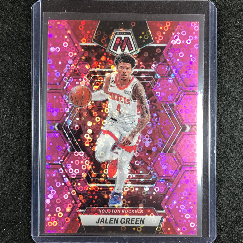 2022-23 Mosaic Jalen Green Fast Break Pink Disco 6/20