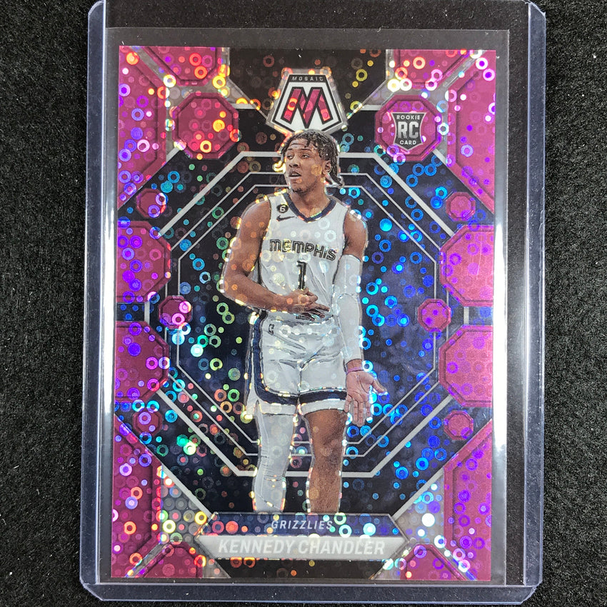 2022-23 Mosaic Kennedy Chandler Rookie Fast Break Pink Disco 16/20