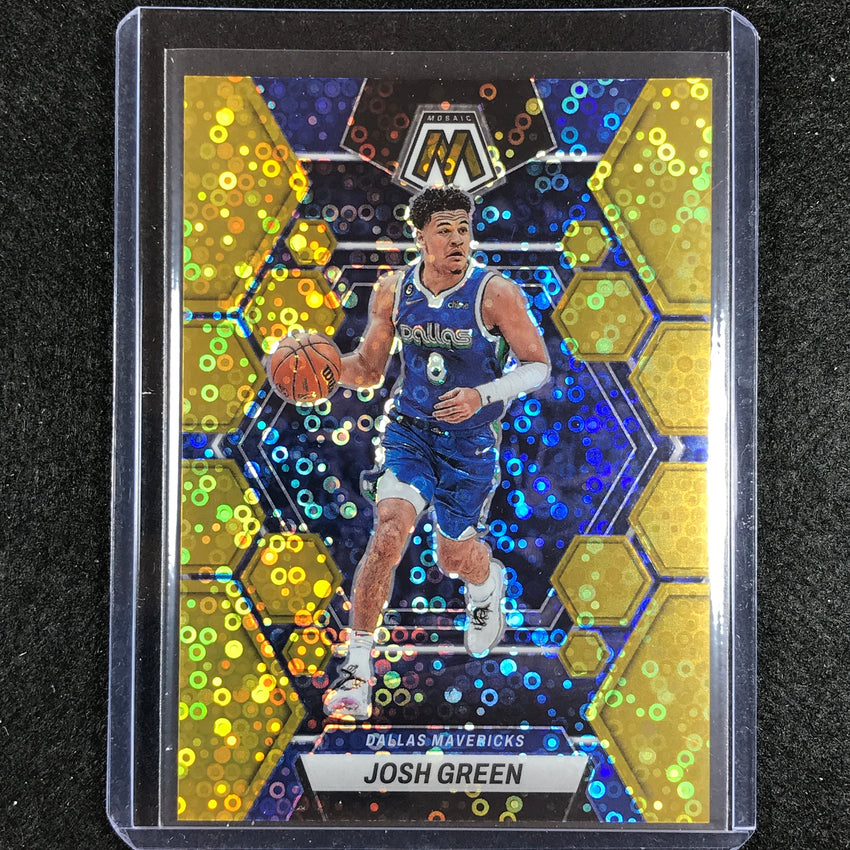 2022-23 Mosaic Josh Green Fast Break Gold Disco 8/10