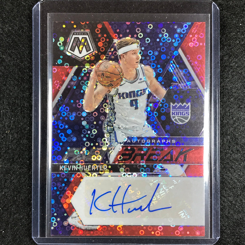 2022-23 Mosaic Kevin Huerter Fast Break Auto Red Disco 27/49