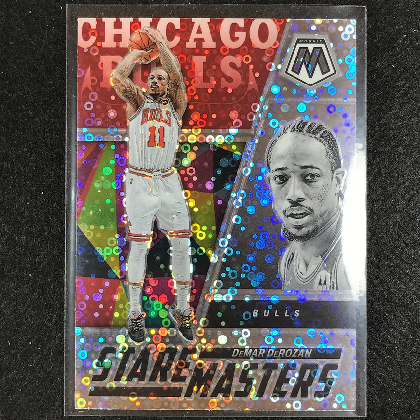 2022-23 Mosaic DEMAR DEROZAN Stare Masters Fast Break Silver Disco #9