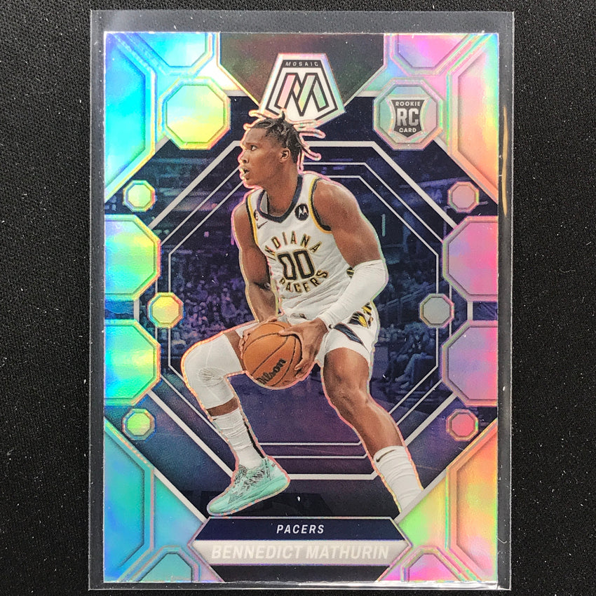2022-23 Mosaic Bennedict Mathurin Rookie Silver Prizm No 210