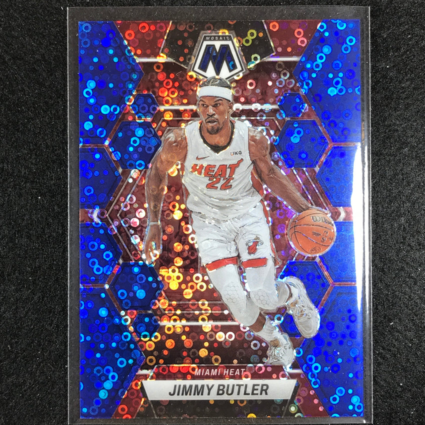 2022-23 Mosaic Jimmy Butler Fast Break Blue Disco 1/85 No 19